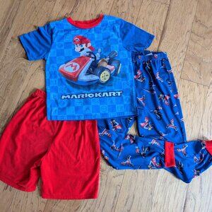 Boys' Super Mario Pajama Set Size 8